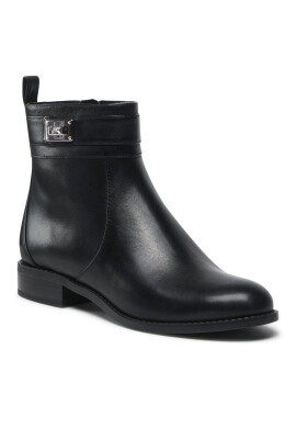 MICHAEL Michael Kors Боти Padma Strap Flat Bootie 40T2PDFE5L Черен - Pepit.bg
