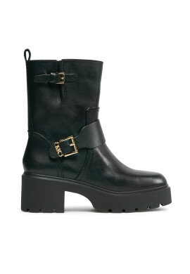 MICHAEL Michael Kors Боти Perry Bootie 40F3PYME5L Черен - Pepit.bg