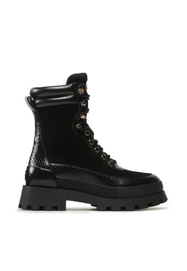 MICHAEL Michael Kors Боти Rowan Lace Up Bootie 40F3RWFE8S Черен - Pepit.bg