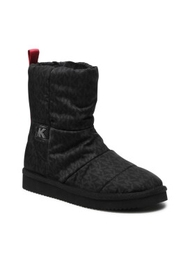 MICHAEL Michael Kors Боти Stark Slipper Bootie 40R2SRFP1D Черен - Pepit.bg