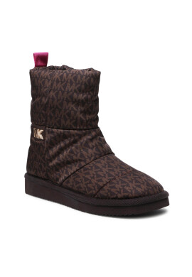 MICHAEL Michael Kors Боти Stark Slipper Bootie 40R2SRFP1D Кафяв - Pepit.bg