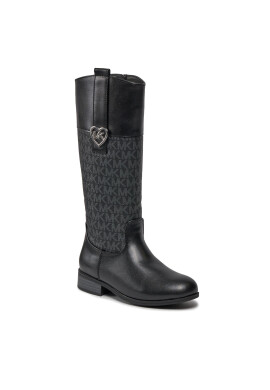 MICHAEL Michael Kors Ботуши Finley Heart MK100786 Черен - Pepit.bg