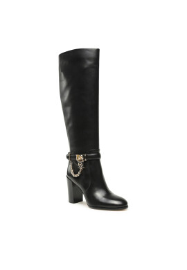 MICHAEL Michael Kors Ботуши Hamilton Heeled Boot 40F3HAHB5L Черен - Pepit.bg