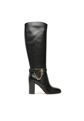 MICHAEL Michael Kors Ботуши Hamilton Heeled Boot 40F3HAHB5L Черен - Pepit.bg