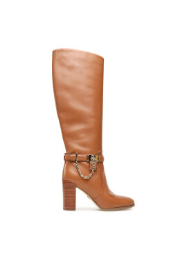 MICHAEL Michael Kors Ботуши Hamilton Heeled Boot 40F3HAHB5L Кафяв - Pepit.bg