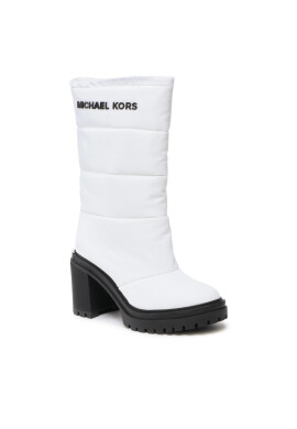 MICHAEL Michael Kors Ботуши Holt Quilted Boot 40F2HOMB5D Бял - Pepit.bg