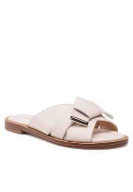MICHAEL Michael Kors Чехли Addison Flat Sandal 40T1ADFA2L Бежов - Pepit.bg