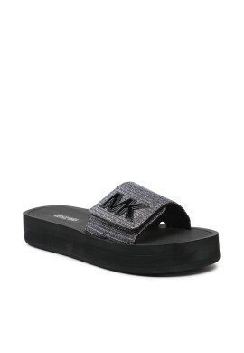 MICHAEL Michael Kors Чехли Mk Platform Slide 40S1MKFA1D Сребрист - Pepit.bg