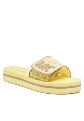 MICHAEL Michael Kors Чехли Mk Platform Slide 40S1MKFA2B Жълт - Pepit.bg