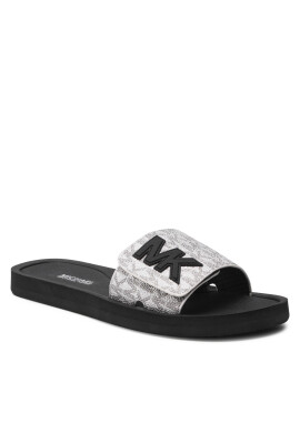 MICHAEL Michael Kors Чехли Mk Slide 40R2MKFA5B Сребрист - Pepit.bg