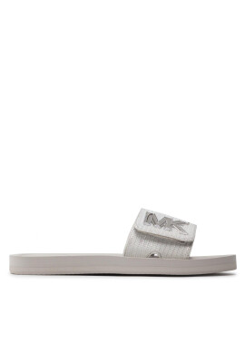 MICHAEL Michael Kors Чехли Mk Slide 40T8MKFA3D Сребрист - Pepit.bg