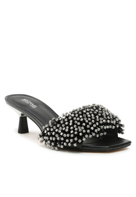 MICHAEL Michael Kors Чехли Amal Kitten Sandal 40S3AMMS1L Черен - Pepit.bg