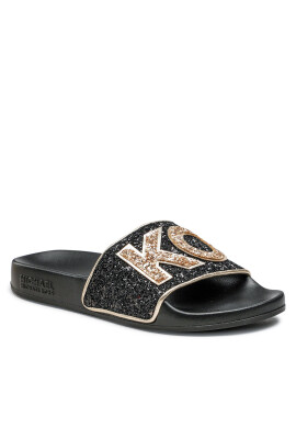 MICHAEL Michael Kors Чехли Gilmore Slide 40F2GMFA2D Черен - Pepit.bg