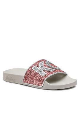 MICHAEL Michael Kors Чехли Gilmore Slide 40F2GMFA2D Розов - Pepit.bg