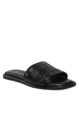 MICHAEL Michael Kors Чехли Halyworth Woven 40S3HAFA2L Черен - Pepit.bg