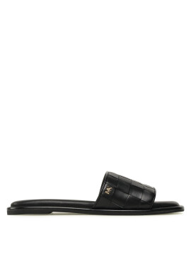 MICHAEL Michael Kors Чехли Halyworth Woven 40S3HAFA2L Черен - Pepit.bg