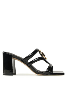 MICHAEL Michael Kors Чехли Hampton Mid Sandal 40S3HMMS1A Черен - Pepit.bg