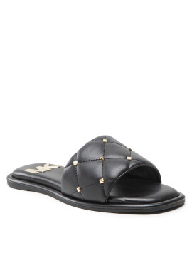 MICHAEL Michael Kors Чехли Hayworth Slide 40S2HAFP1L Черен - Pepit.bg