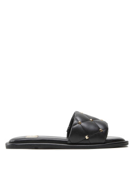 MICHAEL Michael Kors Чехли Hayworth Slide 40S2HAFP1L Черен - Pepit.bg