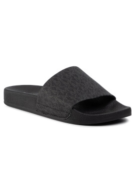 MICHAEL Michael Kors Чехли Jake Slide 42R0JSFA3Q Черен - Pepit.bg
