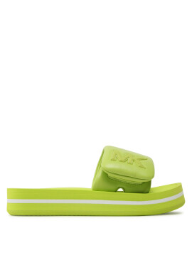 MICHAEL Michael Kors Чехли Mk Platform Slide 40S3MKFA1L Зелен - Pepit.bg
