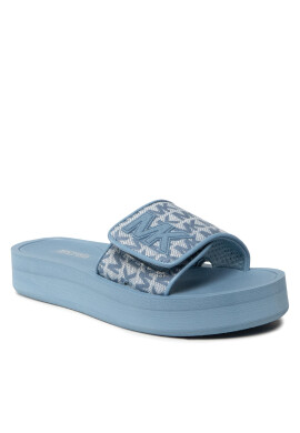 MICHAEL Michael Kors Чехли Mk Platform Slide 40T2MKFA1Y Син - Pepit.bg