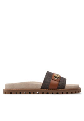 MICHAEL Michael Kors Чехли Padma Slide 40T2PDFA1B Черен - Pepit.bg