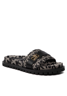 MICHAEL Michael Kors Чехли Padma Slide 40T2PDFA1Y Черен - Pepit.bg