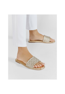 MICHAEL Michael Kors Чехли Sadler Slide 40R2SDFA3B Златист - Pepit.bg