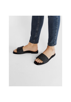 MICHAEL Michael Kors Чехли Sadler Slide 40R2SDFA4B Черен - Pepit.bg