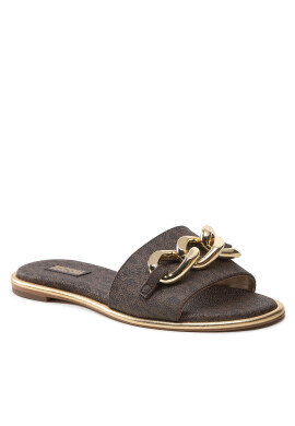 MICHAEL Michael Kors Чехли Scarlett Slide 40R2SCFA1B Кафяв - Pepit.bg