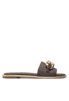 MICHAEL Michael Kors Чехли Scarlett Slide 40R2SCFA1B Кафяв - Pepit.bg