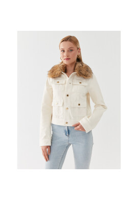 MICHAEL Michael Kors Дънково яке MF3106280V Екрю Regular Fit - Pepit.bg