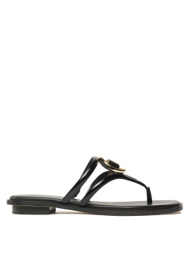 MICHAEL Michael Kors Джапанки Hampton Flat 40S3HMFS1A Черен - Pepit.bg
