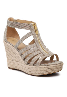 MICHAEL Michael Kors Еспадрили Bradley Wedge 40S3BYMS3D Златист - Pepit.bg