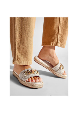 MICHAEL Michael Kors Еспадрили Izzy Slide 40S2IZFP1B Бежов - Pepit.bg