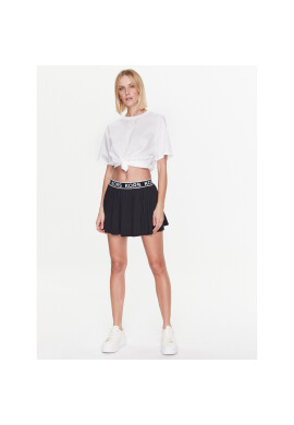 MICHAEL Michael Kors Мини пола Logo Elastics MM2M159 Черен A-Line Fit - Pepit.bg