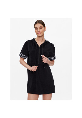 MICHAEL Michael Kors Плажна рокля Logo Terry MM2M650 Черен Slim Fit - Pepit.bg