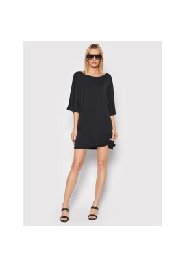 MICHAEL Michael Kors Плажна рокля MM7M749 Черен Relaxed Fit - Pepit.bg