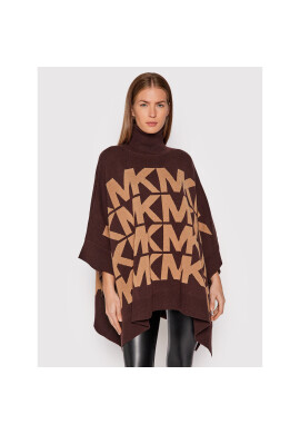 MICHAEL Michael Kors Пончо Logo MF16073CSN Кафяв Relaxed Fit - Pepit.bg