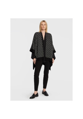 MICHAEL Michael Kors Пончо MF260HL46G Черен Relaxed Fit - Pepit.bg