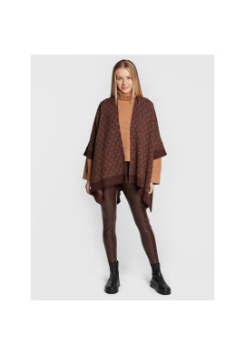 MICHAEL Michael Kors Пончо MF260HL46G Кафяв Relaxed Fit - Pepit.bg