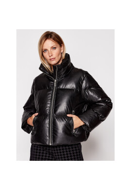 MICHAEL Michael Kors Пухено яке MF02J43FLY Черен Regular Fit - Pepit.bg