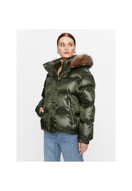 MICHAEL Michael Kors Пухено яке 77C6143M42 Зелен Regular Fit - Pepit.bg