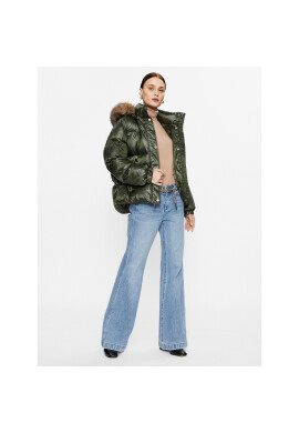 MICHAEL Michael Kors Пухено яке 77C6143M42 Зелен Regular Fit - Pepit.bg