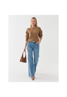 MICHAEL Michael Kors Пуловер MF360NR6V1 Кафяв Relaxed Fit - Pepit.bg
