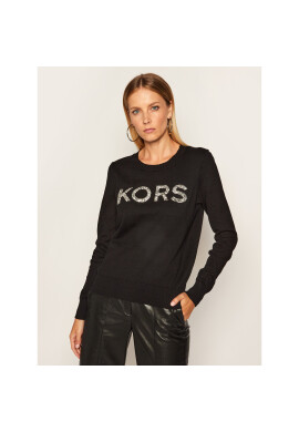 MICHAEL Michael Kors Пуловер MH96P4X4VE Черен Regular Fit - Pepit.bg