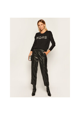 MICHAEL Michael Kors Пуловер MH96P4X4VE Черен Regular Fit - Pepit.bg