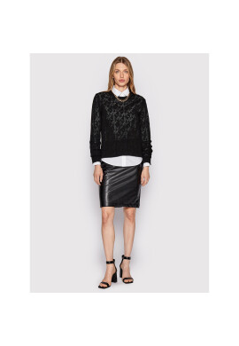 MICHAEL Michael Kors Пуловер MU260DBCSN Черен Relaxed Fit - Pepit.bg