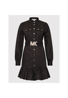 MICHAEL Michael Kors Рокля тип риза MS280Z2F4C Черен Regular Fit - Pepit.bg